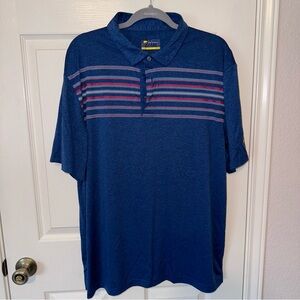 NWOT Men’s Jack Nicklaus Polo Shirt Adult XL Blue Golf Golfer Casual Mens